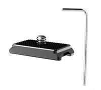 Qualoramall Soporte magnético de liberación rápida para Insta360 X5/X4/X3/X2/Ace/Ace Pro, adaptador de base de cámara portátil de aluminio para cámara de acción, montaje en trípode, fotografía de