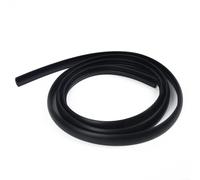 Qualoramall Tira de sellado de goma decorativa para panel de parabrisas delantero de coche, 1,7 m, resistente a la intemperie, compatible con la mayoría de modelos de coche para base de