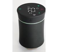 Qualoramall Válvula de termostato programable digital con control de voz y temporizador remoto inalámbrico para Tuya Smart Home Calefacción Ahorro de energía Blanco 8,5 x 5,2 cm (2)
