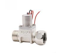 Qualoramall Válvula solenoide de pulso biestable DC 4.5V 4 vías para agua potable Sistema de descarga inteligente Cuerpo de cobre a 80C 30ms Tiempo Plata (A)