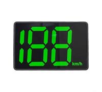 Qualoramall Velocímetro digital HUD GPS de 5 V con lectura KMH para todos los modelos de vehículos, diseño de material ABS compacto, actualización rápida, posición precisa