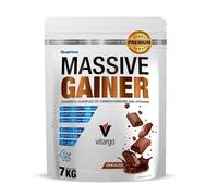 Quamtrax Nutrition - Massive Gainer Premium - 7 kg - Chocolate - Alto en calorías, ganancia muscular y recuperación óptima