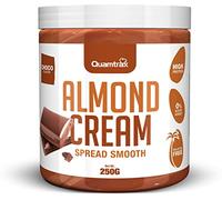 Quamtrax Nutrition - Almond Cream - 250 gr - Chocolate - Alta en proteínas, sin azúcares añadidos y sabor delicioso