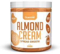 Quamtrax Nutrition - Almond Cream (Crema de Almendras Proteica) - 250 g - Sabor Galleta - Alta en proteínas, sin azúcares añadidos y sabor delicioso