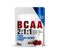 Quamtrax Nutrition - BCAA 2:1:1-500g - Cherry - Recuperación muscular, reducción de fatiga y sabor delicioso