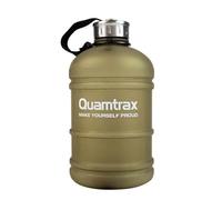 Quamtrax Nutrition - Bidón - 1000 ml - Oliva - Resistencia, diseño ergonómico y fácil de usar
