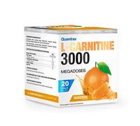 Quamtrax Nutrition - Carnitina 3000-20 viales x 25ml - con sabor a Frutos del Bosque - Mejora la Energía, Resistencia y Rendimiento. (Mandarina, 25ml)