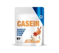 Quamtrax Nutrition - Casein Protein (Caseína Micelar) - 500 g - Sabor Vainilla con Canela - Alto contenido proteico, liberación prolongada y apoyo en la recuperación muscular
