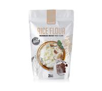 Quamtrax Nutrition - Instant Rice Flour - Harina de Arroz - 2000 gr - con sabor a Brownie