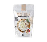 Quamtrax Nutrition - Instant Rice Flour - Harina de Arroz - 2000 gr - con sabor a Cheesecake
