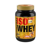Quamtrax Nutrition - Iso Whey - 1kg - Swirl Caramel - Proteína de suero de alto contenido proteico, rápida absorción y bajo en grasas