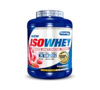 Quamtrax Nutrition - Iso Whey - 5 lb - Fresa -Proteína de suero de alto contenido proteico, rápida absorción y bajo en grasas