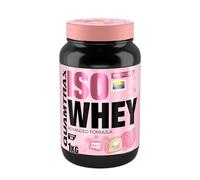 Quamtrax Nutrition - Iso Whey (Proteína de Suero de Leche Aislada) - 1 kg - Sabor Pink Cake - Alto contenido proteico, rápida absorción y bajo en grasas