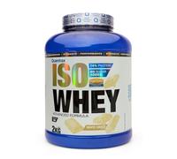 Quamtrax Nutrition - Iso Whey (Proteína de Suero de Leche Aislada) - 2 kg - Sabor Chocolate Blanco - Alto contenido proteico, rápida absorción y bajo en grasas