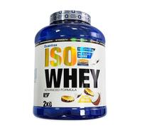 Quamtrax Nutrition - Iso Whey (Proteína de Suero de Leche Aislada) - 2 kg - Sabor Piña Colada - Alto contenido proteico, rápida absorción y bajo en grasas