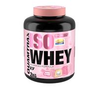 Quamtrax Nutrition - Iso Whey (Proteína de Suero de Leche Aislada) - 2 kg - Sabor Pink Cake - Alto contenido proteico, rápida absorción y bajo en grasas