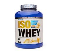 Quamtrax Nutrition - Iso Whey (Proteína de Suero de Leche Aislada) - 2 kg - Sabor Plátano - Alto contenido proteico, rápida absorción y bajo en grasas