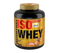 Quamtrax Nutrition - Iso Whey (Proteína de Suero de Leche Aislada) - 2 kg - Sabor Swirl Caramel - Alto contenido proteico, rápida absorción y bajo en grasas