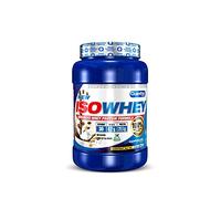 Quamtrax Nutrition - Iso Whey (Proteína de Suero de Leche Aislada) - 2 lb - Sabor Cappuccino - Alto contenido proteico, rápida absorción y bajo en grasas