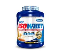 Quamtrax Nutrition - Iso Whey (Proteína de Suero de Leche Aislada) - 5 lb - Sabor Vainilla con Canela - Alto contenido proteico, rápida absorción y bajo en grasas