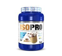 Quamtrax Nutrition - Isopro CFM (Aislado de Proteínas de Suero de Leche) - 1 kg - Sabor Cappuccino - Alto contenido proteico, rápida absorción y bajo en grasas