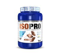 Quamtrax Nutrition - Isopro CFM (Aislado de Proteínas de Suero de Leche) - 1 kg - Sabor Chocolate con Leche - Alto contenido proteico, rápida absorción y bajo en grasas