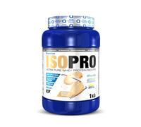 Quamtrax Nutrition - Isopro CFM (Aislado de Proteínas de Suero de Leche) - 1 kg - Sabor Vainilla con Galleta - Alto contenido proteico, rápida absorción y bajo en grasas