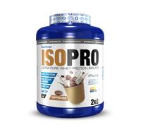 Quamtrax Nutrition - Isopro CFM (Aislado de Proteínas de Suero de Leche) - 2 kg - Sabor Cappuccino - Alto contenido proteico, rápida absorción y bajo en grasas