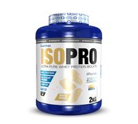 Quamtrax Nutrition - Isopro CFM (Aislado de Proteínas de Suero de Leche) - 2 kg - Sabor Chocolate Blanco - Alto contenido proteico, rápida absorción y bajo en grasas
