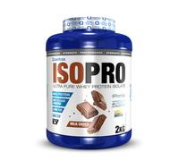 Quamtrax Nutrition - Isopro CFM (Aislado de Proteínas de Suero de Leche) - 2 kg - Sabor Chocolate con Leche - Alto contenido proteico, rápida absorción y bajo en grasas