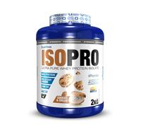 Quamtrax Nutrition - Isopro CFM (Aislado de Proteínas de Suero de Leche) - 2 kg - Sabor Cookies and Cream - Alto contenido proteico, rápida absorción y bajo en grasas