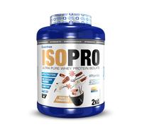 Quamtrax Nutrition - Isopro CFM (Aislado de Proteínas de Suero de Leche) - 2 kg - Sabor Vainilla con Canela - Alto contenido proteico, rápida absorción y bajo en grasass