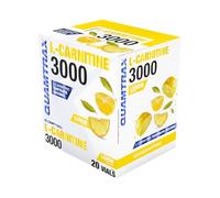 Quamtrax Nutrition - L-Carnitine 3000-20 viales - Quema grasa, energía natural y absorción rápida (20 viales, Limón)