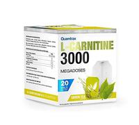 Quamtrax Nutrition - L-Carnitine 3000-20 viales - Té Verde - Quema grasa, energía natural y absorción rápida