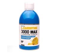 Quamtrax Nutrition - L-Carnitine 3000 Max (L-Carnitina 3000 Max) - 3000 mg -500 ml - Metabolismo, energía y quema de grasa (Frutas del bosque)