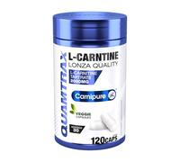 Quamtrax Nutrition - L-Carnitine Lonza Veggie (L-Carnitina) - 120 cápsulas - Metabolismo de grasas, energía y bienestar general