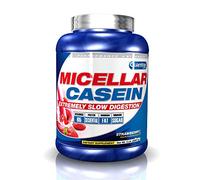 Quamtrax Nutrition - Micellar Casein (Caseína Micelar) - 5 lb - Sabor Fresa - Alto contenido proteico, absorción lenta y recuperación muscular