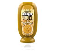 Quamtrax Nutrition - Salsa Gourmet Zero 0% Calorías - 330 ml - Sabor Miel y Mostaza - Bajo en calorías, sin azúcares ni grasas, ideal para una dieta equilibrada