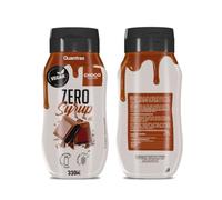 Quamtrax Nutrition - Sirope 0% Calorías - 330 ml - Sin azúcar, ideal para postres y batidos. (330, Chocolate)