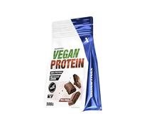 Quamtrax Nutrition - Vegan Protein (Proteína Vegetal) - 500 g - Sabor Chocolate - Alto contenido proteico, apoyo en el crecimiento muscular y fácil digestión