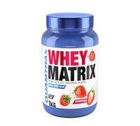 Quamtrax Nutrition - Whey Matrix (Proteínas de Suero de Leche) - 1kg - Alto contenido proteico, digestión rápida y apoyo muscular (Fresa)