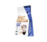 Quamtrax Nutrition - Whey Protein (Proteína de Suero de Leche) - Alto contenido proteico, apoyo en el crecimiento muscular y energía (500 g, Vainilla con Canela)