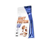 Quamtrax Nutrition - Whey Protein (Proteína de Suero de Leche) - Alto contenido proteico, apoyo en el crecimiento muscular y energía (500 g, Cookies and Cream)