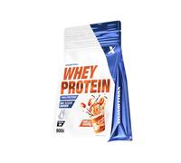Quamtrax Nutrition - Whey Protein (Proteína de Suero de Leche) - Alto contenido proteico, apoyo en el crecimiento muscular y energía (900 g, Vainilla Caramelo)