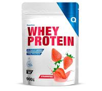 Quamtrax Nutrition - Whey Protein (Proteína de Suero de Leche) - Alto contenido proteico, apoyo en el crecimiento muscular y energía (900 g, Fresa)