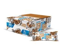 Quamtrax Nutrition - Zero QBar 60g x 12 uds - Cookie Dought - Alto en proteínas, sin azúcares añadidos y sabor delicioso