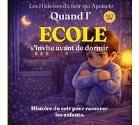 Quand l’école s’invite avant de dormir: Une histoire du soir pour apaiser les enfants (Les Histoires du Soir qui Apaisent)