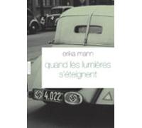 Quand Les Lumières Séteignent (ebook)