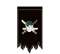 QUANJIAFU Anime One Op Piece Roronoa Zoro Cosplay PóSter 125x70cm