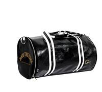 Quanjie Bolsa de Deporte Impermeable, Hombre y Mujer, con Compartimento para Zapatos Separado, Color Negro